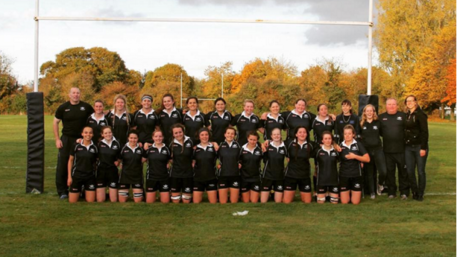 Equipo de rugby femenino de la universidad de Oxford. (Foto: Daily Mail)