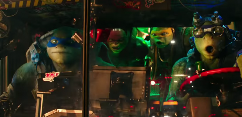 Las Tortugas Ninja en acci&oacute;n. (Foto: YouTube/Paramount Pictures)