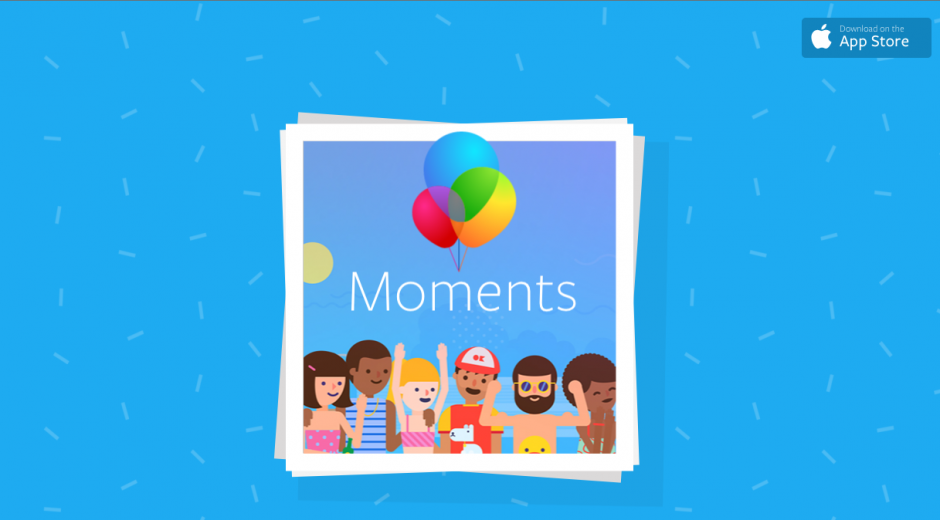 La aplicaci&oacute;n Moments de Facebook. (Foto: Facebook)