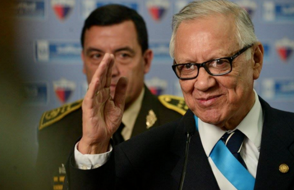 El presidente Alejandro Maldonado asumi&oacute; como Mandatario el 3 de septiembre. (Foto: Archivo/Soy502)&amp;nbsp;