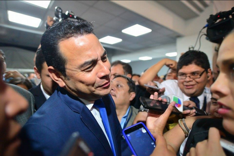 El presidente Jimmy Morales asumió como Comandante General del Ejército a partir de este viernes. &nbsp;(Foto: &nbsp;Archivo/Soy502)&nbsp;