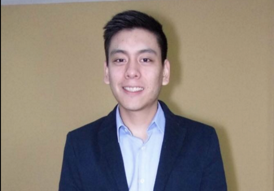 Édgar Chin, quien renunció a su candidatura como candidato al Congreso, será el Director de Conjuve, según anunció el presidente Jimmy Morales. (Foto: Facebook/Edgar Chin)