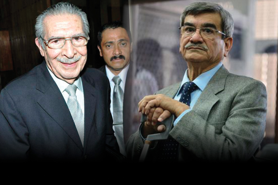 Los juicios contra Efraín Ríos Montt y José Mauricio Rodríguez Sánchez deben realizarse de forma separada. (Imagen: Soy502)&nbsp;