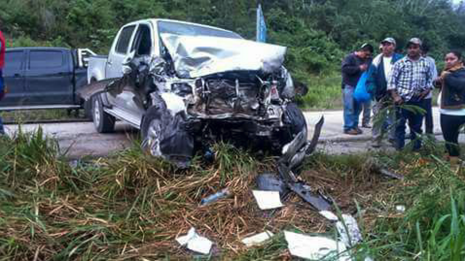 Las v&iacute;ctimas viajaban en la comitiva del diputado Jaime Regalado del Movimiento Reformador. (Foto: Diario Digital)