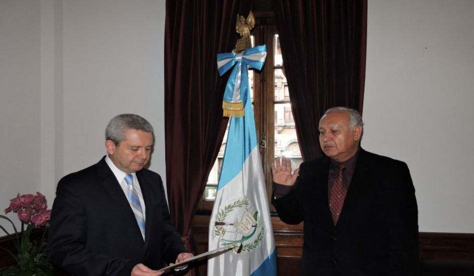 El ingeniero García Morales llega una semana después de que la exfuncionaria renunciara a su cargo. (Foto: Presidencia)