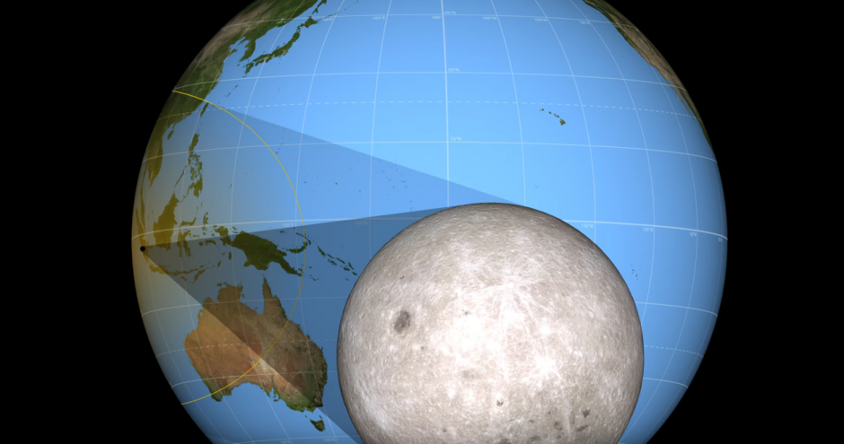Este martes 8 de marzo se producir&aacute; el primer eclipse total de sol del a&ntilde;o. (Imagen: NASA)