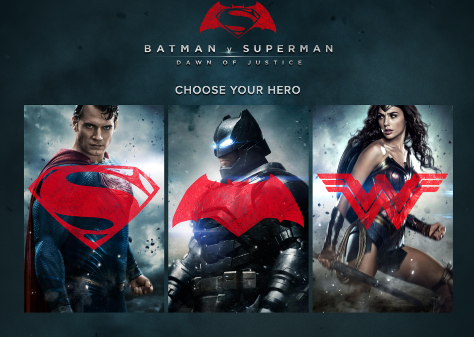 El trio formado por Batman, Superman y la Mujer Maravilla. (Foto: Sitio web Batman v Superman)
