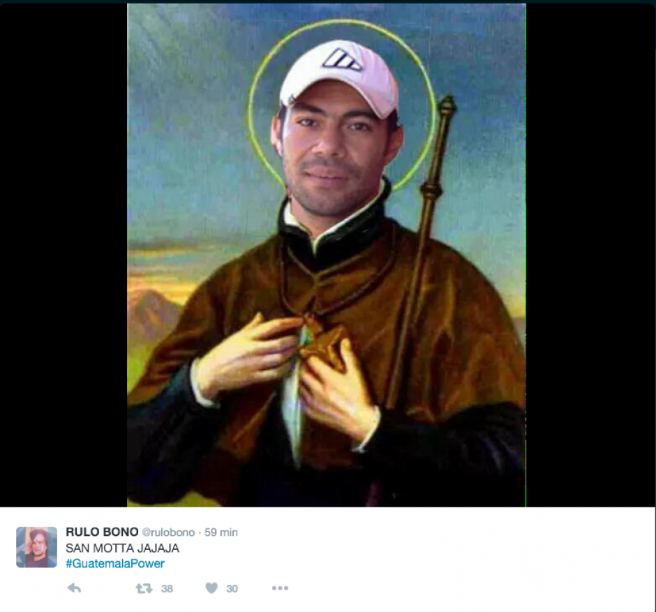 Paulo C&eacute;sar Motta fue el hombre del juego para Guatemala. 