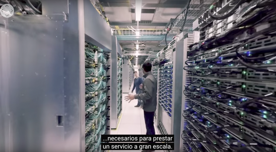 Google realiz&oacute; un video de 360 grados para que personas de todo el mundo conozcan su centro de datos en Oregon, EE.UU.&nbsp;(Imagen: Captura de YouTube)