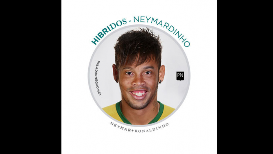Neymar + Ronaldinho = Neymardinho. (Imagen: paladarnegro.net)