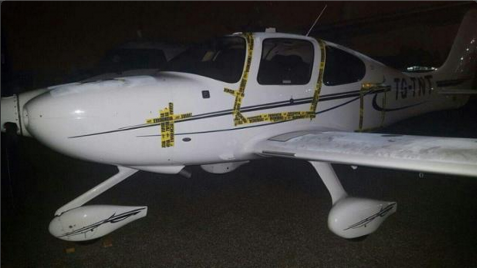 Los aparatos se encontraban en el sector privado del aeropuerto. (Foto: Nuestro Diario)