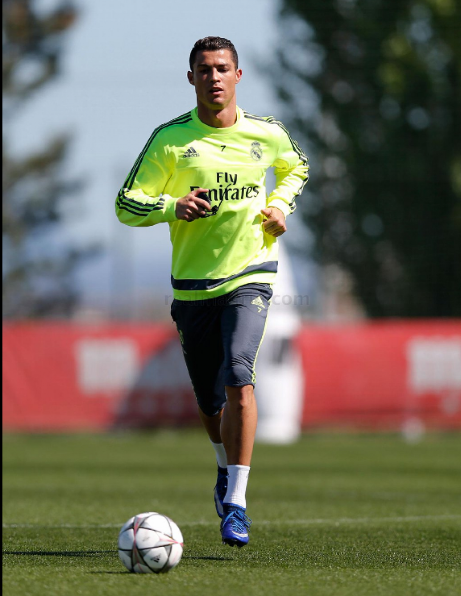Cristiano culmin&oacute; el entrenamiento el &uacute;ltimo domingo. (Foto: Real Madrid)