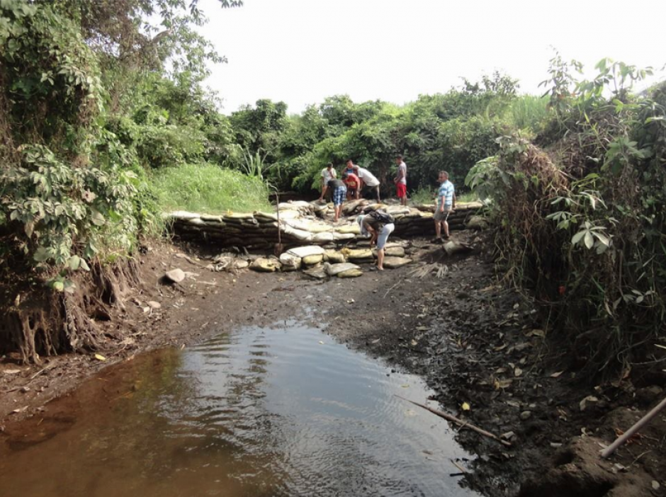 El MARN denunci&oacute; a siete empresas por el desv&iacute;o de r&iacute;os. (Foto: Facebook/ Carlos Salvatierra Leal)&nbsp;