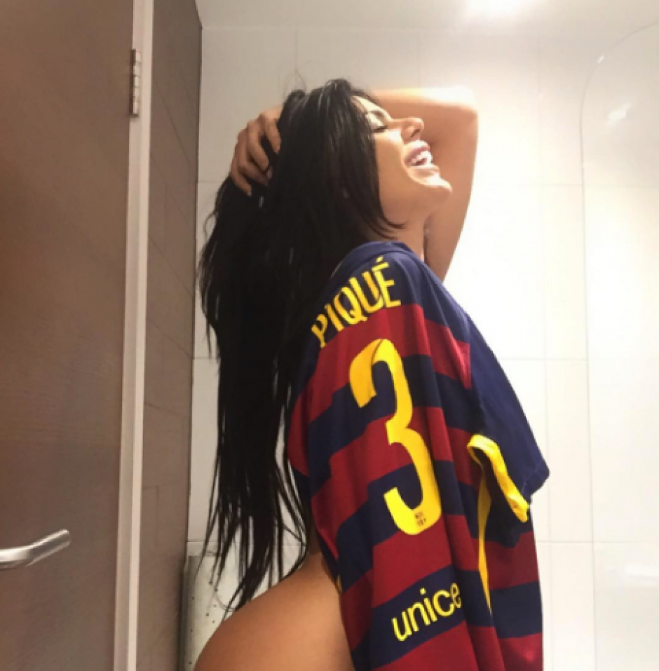 Suzy Cortez prometi&oacute; celebrar con un desnudo el campeonato del Barcelona. (Foto: suzycortezoficial/Instagram)