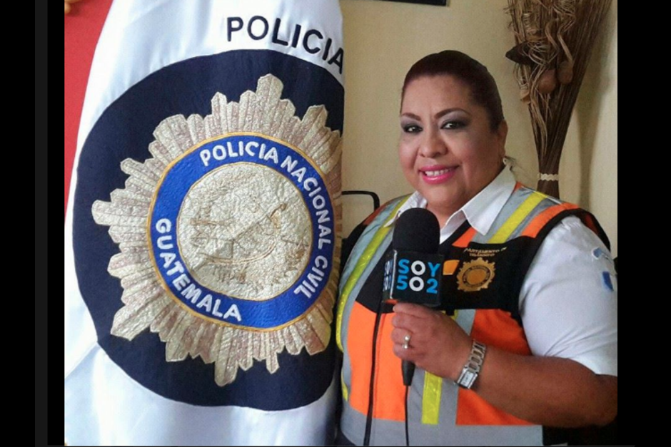Dalia Santos es la vocera del departamento de Tr&aacute;nsito de la PNC. (Foto: Archivo/Soy502)