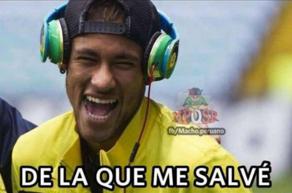 La ausencia de Neymar tambi&eacute;n fue recordada por los internautas. (Foto: Twitter)