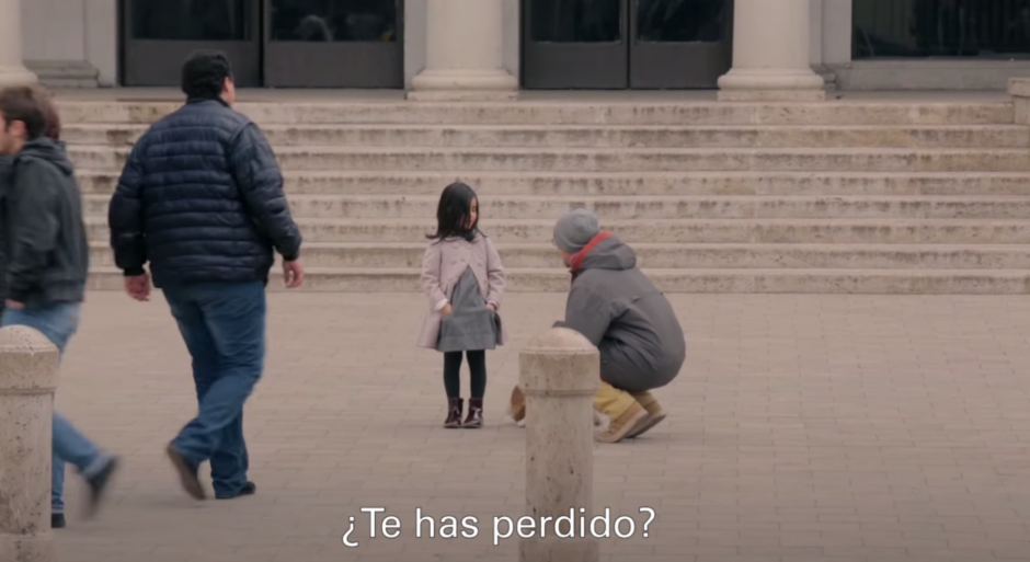 Las imágenes de la niña se han viralizado. (Foto: Captura YouTube)