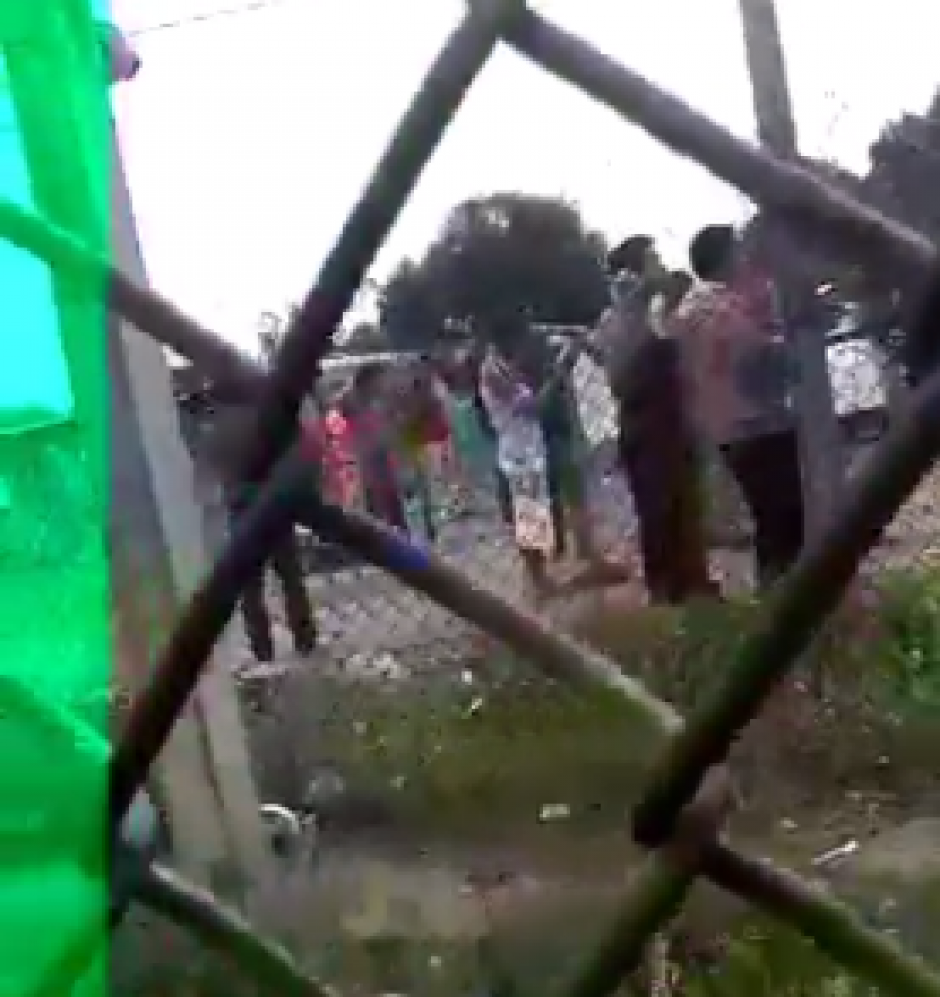 El clip fue captado en la Granja Penal Cantel, en Quetzaltenango. (Foto: Captura de video de @ErickColop)