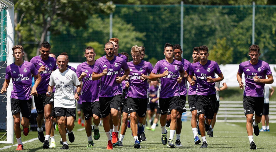 El Real Madrid entren&oacute; por primera vez esta pretemporada. (Foto: RealMadrid.com)