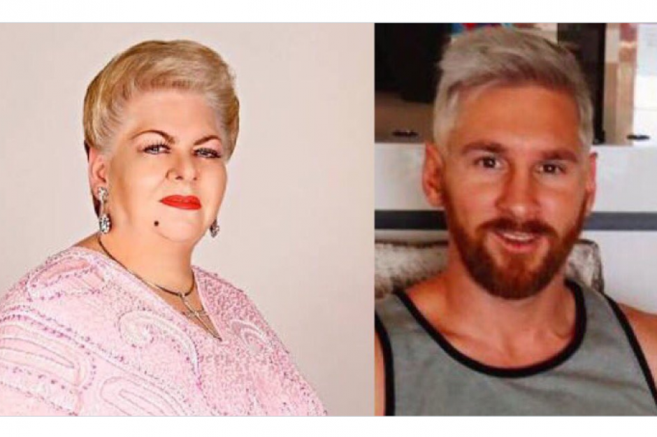 Messi fue comparado con Paquita la del Barrio. (Foto: mdzol.com)