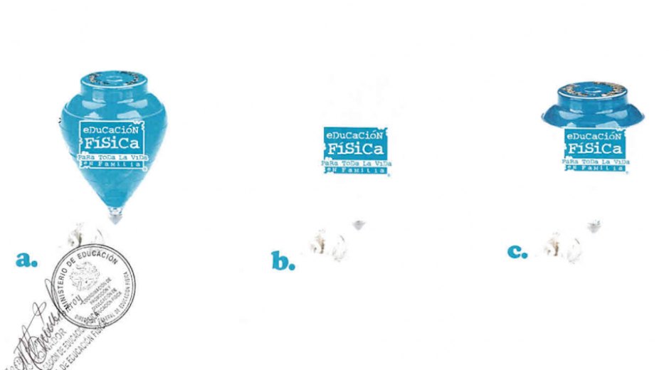 Este era el modelo de los trompos que ser&iacute;an adquiridos por la Digef. (Foto: Guatecompras)