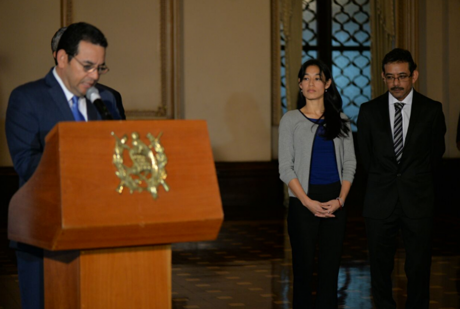 Jimmy Morales nombr&oacute; a Lucrecia Hern&aacute;ndez Mack como nueva Ministra de Salud. (Foto: Wilder L&oacute;pez/Soy502)