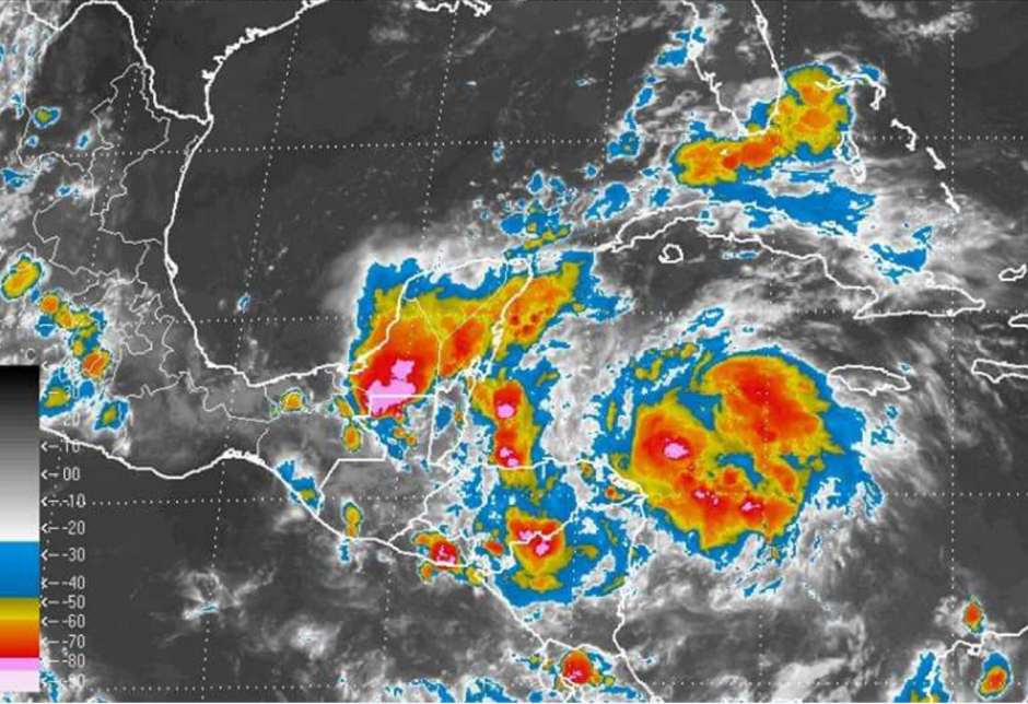 La tormenta tropical podr&iacute;a convertirse en hurac&aacute;n en las pr&oacute;ximas horas. (Foto: NHC)