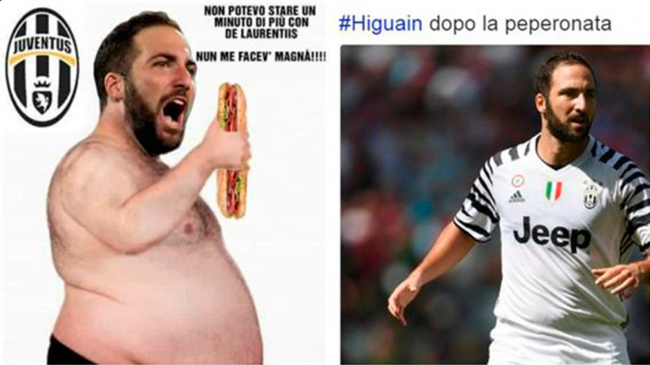 Gonzalo Higua&iacute;n volvi&oacute; a ser el centro de los memes. (Twitter)