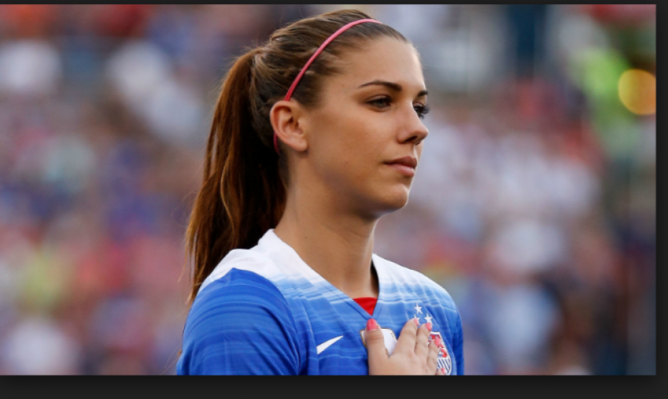 Alex Morgan, jugadora de f&uacute;tbol de EE.UU., se despidi&oacute; de los Juegos Ol&iacute;mpicos. (Foto: usatoday.com)