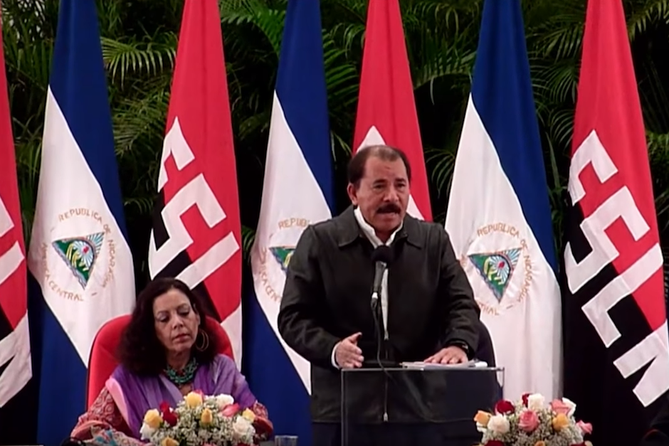 El Frente Sandinista de Liberaci&oacute;n Nacional (FSLN)  inici&oacute; este s&aacute;bado su campa&ntilde;a electoral. (Foto: Captura de Pantalla/AFP)