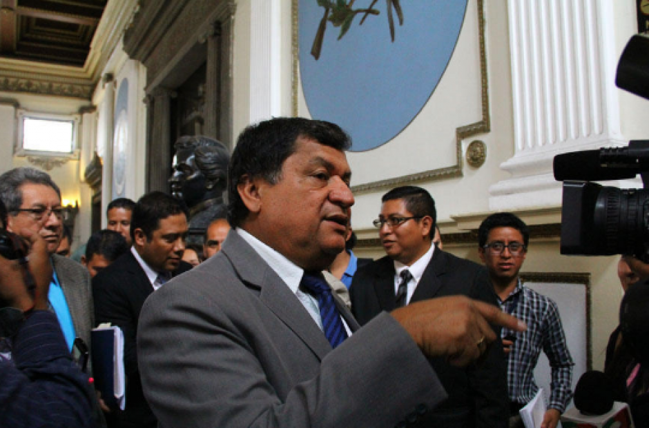 Baudilio Hichos es se&ntilde;alado de beneficiarse con contratos an&oacute;malos de arrendamiento del IGSS. (Foto: Archivo/Soy502)