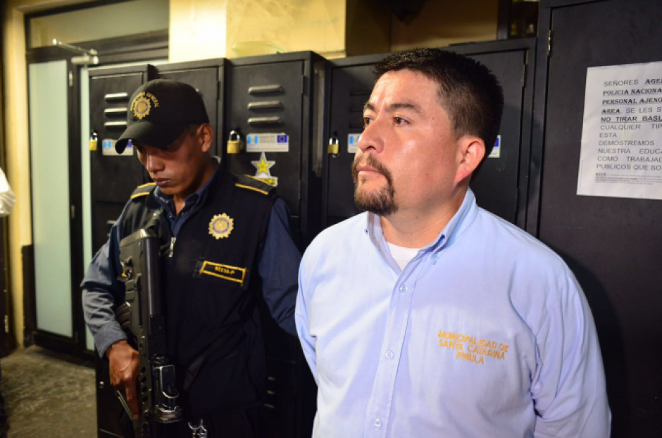 El alcalde de Santa Catarina Pinula fue capturado este 25 de agosto por las fuerzas de seguridad. (Foto: Jes&uacute;s Alfonso/Soy502)