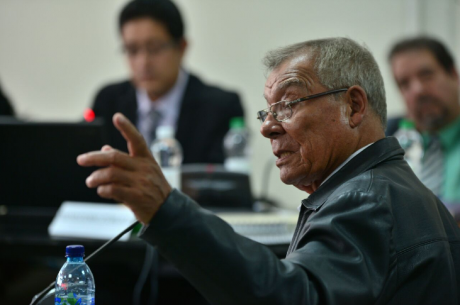 Benedicto Lucas Garc&iacute;a es acusado de desaparici&oacute;n forzada, violaci&oacute;n y delitos contra los deberes de la humanidad. (Foto: Wilder L&oacute;pez/Soy502)