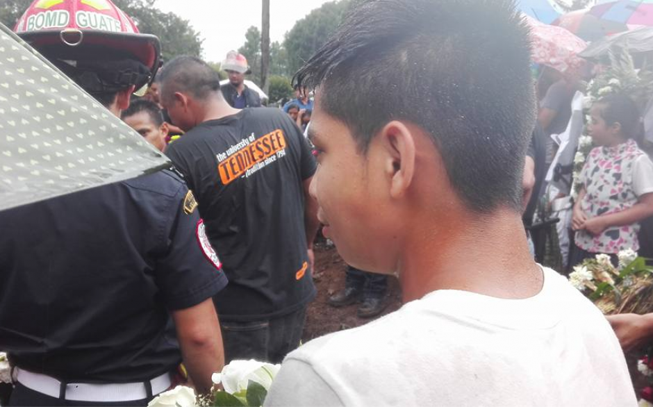 Marvin lament&oacute; la partida de quien dijo, era uno de sus mejores amigos. (Foto: Marcia Zavala/Soy502)