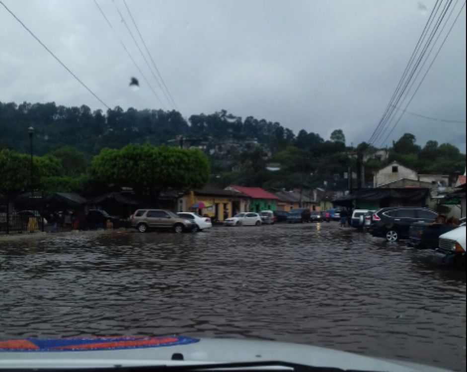 Antigua Guatemala, San Felipe y Jocotenango, Sacatep&eacute;quez, reportaron inundaciones. (Foto: Conred)