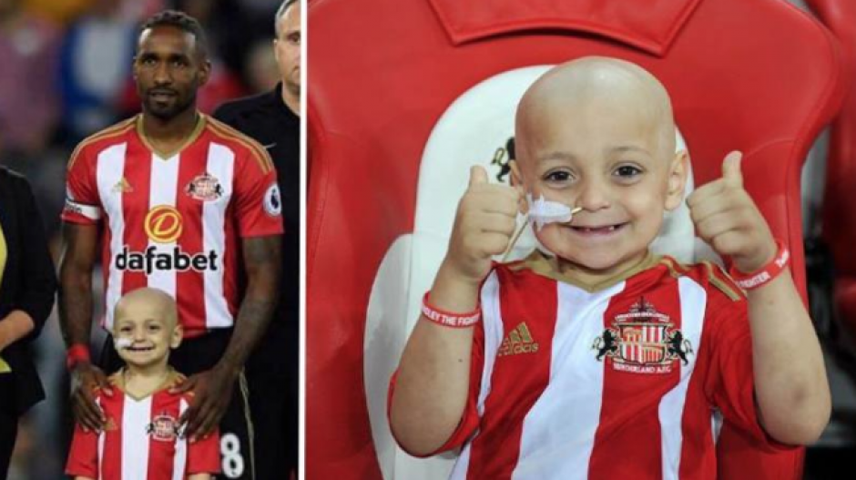 Bradley Lowery, el peque&ntilde;o de 5 a&ntilde;os que necesita ayuda. (Foto: Twitter)