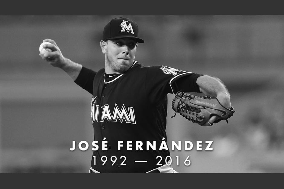 El jugador de béisbol José Fernández falleció en un accidente. (Foto: Twitter)