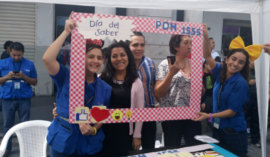 La actividad se realiza en el marco del D&iacute;a Internacional del Derecho a Saber. (Foto: PDH)