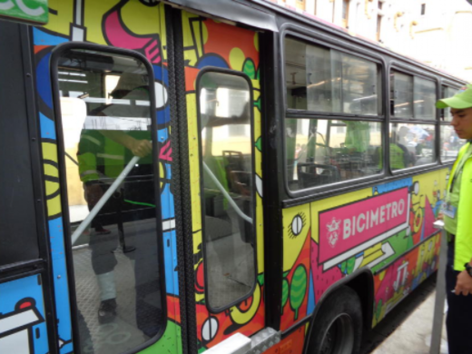 El Bicimetro prestaba el servicio para ciclistas en en la ciudad de Guatemala. (Foto: Archivo/Soy502)