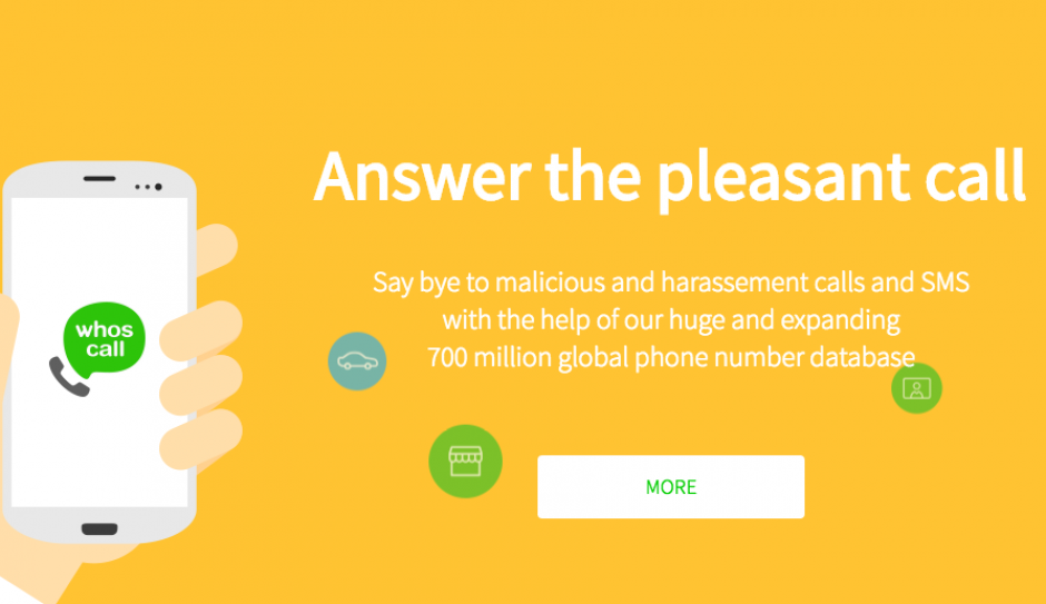 Whoscall tiene alrededor de 6 millones de n&uacute;meros de tel&eacute;fono en su base de datos. (Imagen: Captura de pantalla)