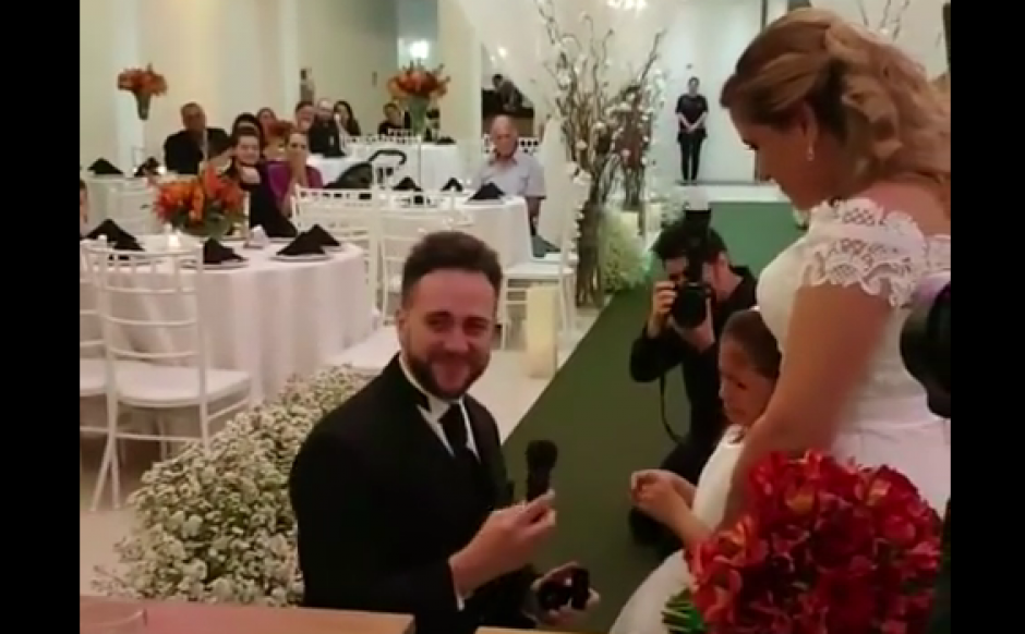 El conmovedor momento qued&oacute; grabado en video. (Imagen: Captura de pantalla)