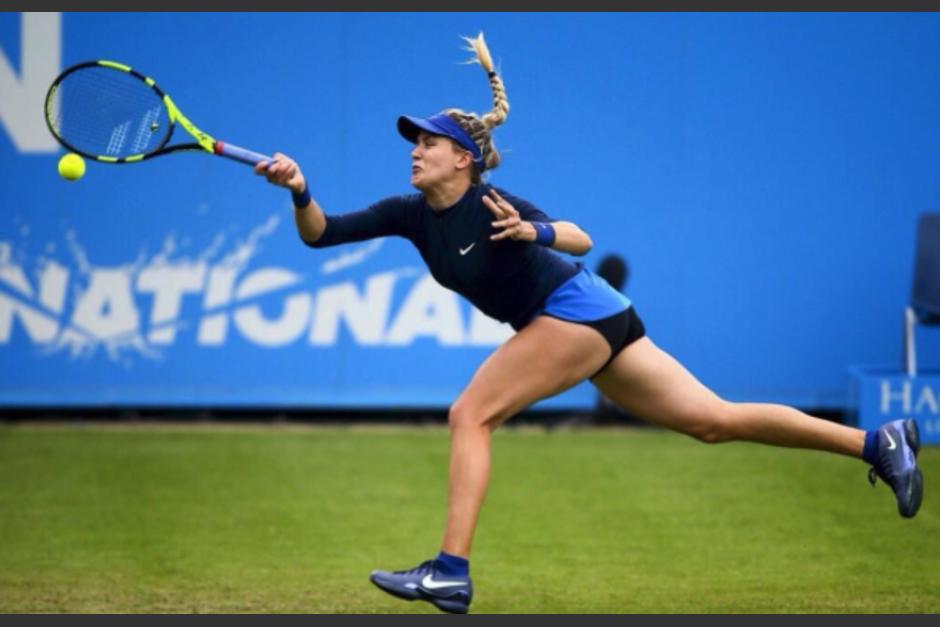 La tenista Eugenie Bouchard se burl&oacute; de Kim Kardashian. (Foto: Instagram)