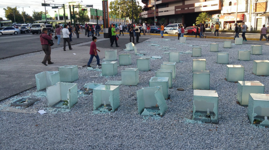 Pese a los disturbios la PNC no report&oacute; capturas. (Foto: Jos&eacute; Miguel Casta&ntilde;eda/Soy502)