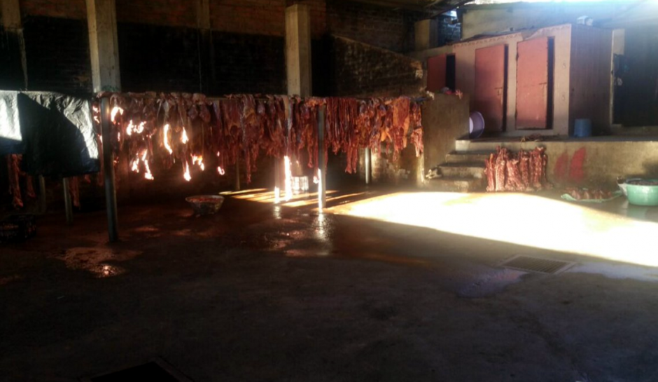 El rastro donde se procesaba la carne de caballo, fue desmantelado. (Foto: diario1.com)