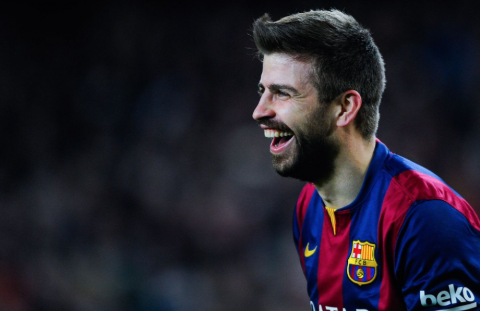 Parece que a Piqu&eacute; se le da bien lo de ser presidente, sin serlo a&uacute;n. (Foto. Mundo Deportivo)