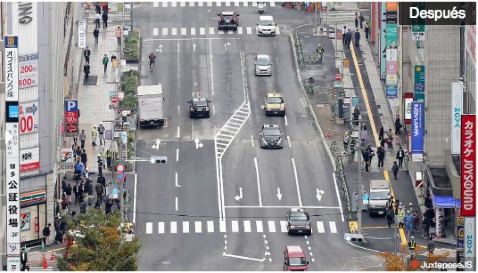 La calle reparada parece tener algunos defectos que ponen en riesgo a los conductores. (Foto: CNN)
