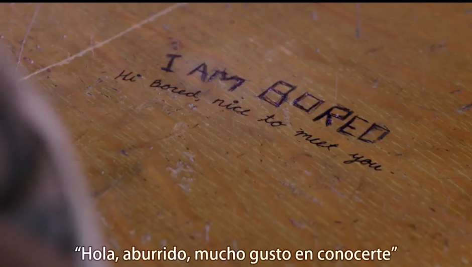 Todo inici&oacute; con un mensaje en un escritorio. (Foto: Captura de pantalla)