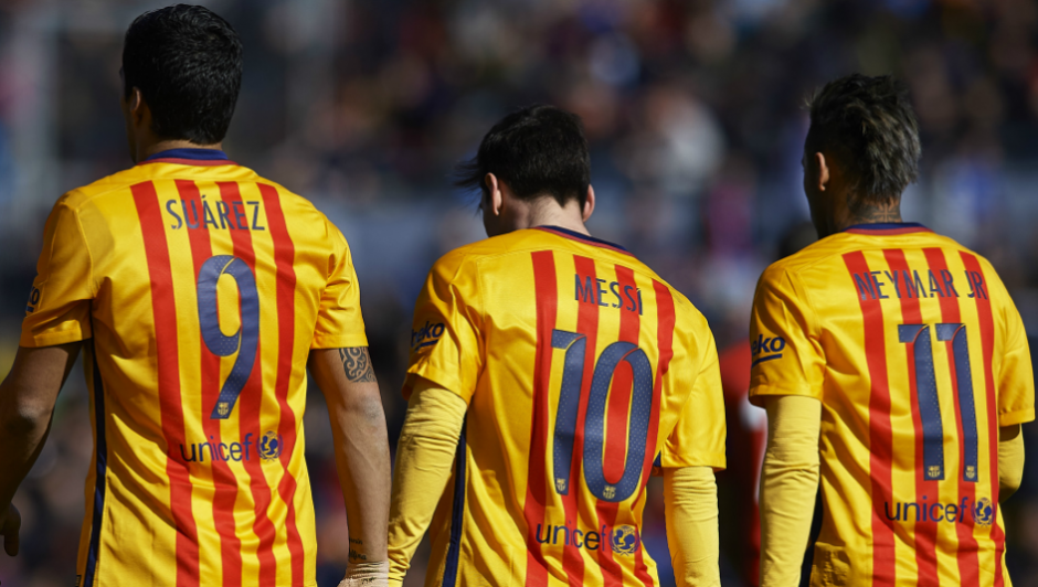 La MSN, el temible tr&iacute;o del FC Barcelona. (Foto: Sport)
