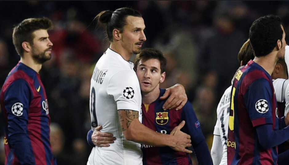 Ibra y Messi siempre se han llevado bien. (Foto: Sport)