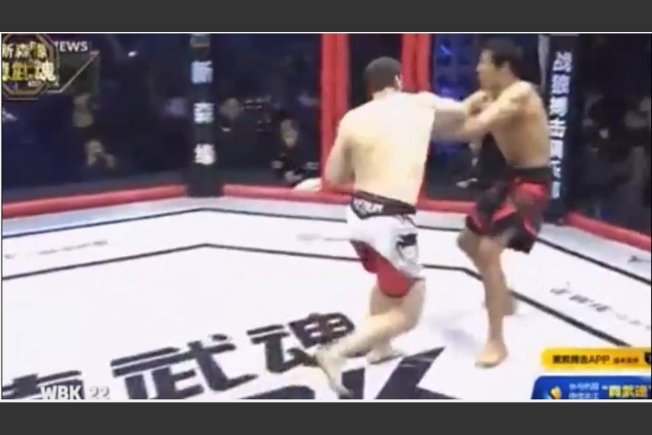 La pelea tuvo lugar este fin de semana en China. (Captura Youtube)